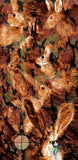Neck Gaiter-Face Mask-Head Scarves-Headband-Rabbits Design Brown Color Bandana-Quality Gift Headwear Face Shield