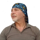 Neck Gaiter-Face Mask-Head Scarves-Headband-Sunshine State-Blue Color Bandana-Quality Gift Headwear Face Shield