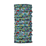 Neck Gaiter-Face Mask-Head Scarves-Headband-The Storm-Blue Color Bandana-Quality Gift Headwear Face Shield