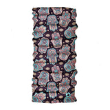 Neck Gaiter-Face Mask-Head Scarves-Headband-Hands-Pink and Gray Color Bandana-Quality Gift Headwear Face Shield