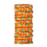 Neck Gaiter-Face Mask-Head Scarves-Headband-Leeward Orange Color Bandana-Quality Gift Headwear Face Shield
