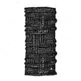 Neck Gaiter-Face Mask-Head Scarves-Headband-Sport Typo-Black and Gray Color Bandana-Quality Gift Headwear Face Shield