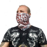 Neck Gaiter-Face Mask-Head Scarves-Headband-Caribe Brown Color Bandana Headwear-Quality Gift Headwear Face Shield