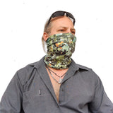 Neck Gaiter - Face Mask - Coolmax Bandana - Mozaic Camo - Green Bandana - Sports Bandana - Running Neck Gaiter - Gaiter Scarf