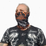 Neck Gaiter-Face Mask-Head Scarves-Headband-Choppers-Motorcycle Bandana-Hair Scarf-Biker's Face Shield-Cycling Headwear