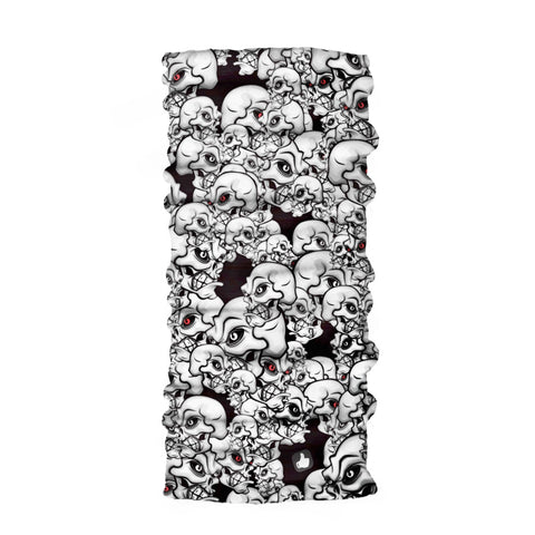 Neck Gaiter-Face Mask-Head Scarves-Headband-Crowd-Skull Design Bandana-Hair Scarf-Gift Headwear