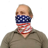 Neck Gaiter-Face Mask-Head Scarves-Headband-Flag-USA Flag Design Bandana Quality Gift Headwear-Face Shield