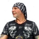 Neck Gaiter-Face Mask-Head Scarves-Headband-Football Silhouettes Design Headwear Black Bandana-Quality Gift Neck Gaiter
