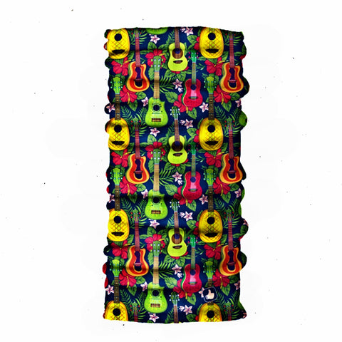 Neck Gaiter-Face Mask-Head Scarves-Headband-Guitars Design Colorful Bandana-Quality Gift Headwear Face Shield