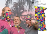 Neck Gaiter-Face Mask-Head Scarves-Headband-Guitars Design Colorful Bandana-Quality Gift Headwear Face Shield