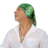 Neck Gaiter-Face Mask-Head Scarves-Headband-Aurora-Green Color Bandana-Quality Gift Headwear Face Shield