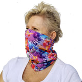 Neck Gaiter-Face Mask-Head Scarves-Headband-Butterfly Watercolor-Colorful Bandana-Butterfly Design Headwear Face Shield