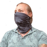 Neck Gaiter-Face Mask-Head Scarves-Headband-Tropic Black-Black Color Bandana-Quality Gift Headwear Face Shield