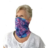 Neck Gaiter-Face Mask-Coolmax Bandana-Tropic Pink Color Sports Wear-Quality Gift Active Purpose Headwear Face Shield