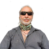 Neck Gaiter - Face Mask - Coolmax Bandana - Mozaic Camo - Green Bandana - Sports Bandana - Running Neck Gaiter - Gaiter Scarf