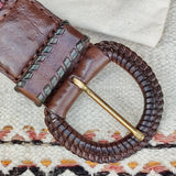 Lara 100% Handcrafted Vegetan Leather Belt