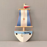 Wooden Ship Refrigerator Magnets - Handcrafted - Fishing Boat - Sail Ships