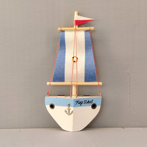 Wooden Ship Refrigerator Magnets - Handcrafted - Fishing Boat - Sail Ships