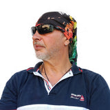 Neck Gaiter-Face Mask-Head Scarves-Headband-Bob Marley Design Face Shield-Yellow-Green and Red Bandana-Quality Gift Headwear Face Shield