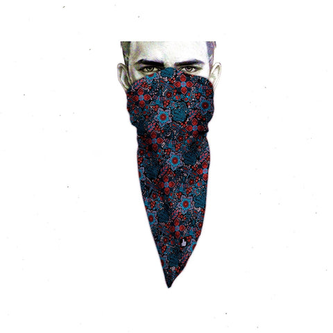 Unique Neck Gaiter - Triangle Face Mask - Nymph - Rose Face Mask - Biker Bandana - Sunshield  Gift Design Scarf