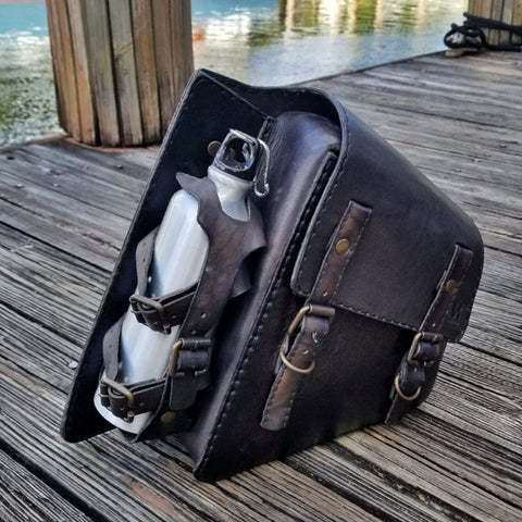 Handcrafted Vegetan Leather Motorcycle Side Bags (4050574868534)
