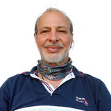 Ofrenda Bandana Classic - Blue Bandana - Head Scarves - Hair Bandana - Neck Gaiter - Hair Scarf
