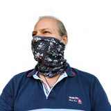 Neck Gaiter-Face Mask-Head Scarves-Headband-Pirate Bay-Black Bandana-Quality Gift Headwear Face Shield