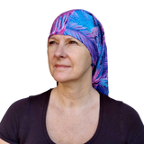 Tropic Pink Bandana Classic - Pink Bandana - Head Scarves - Hair Bandana - Neck Gaiter - Hair Scarf